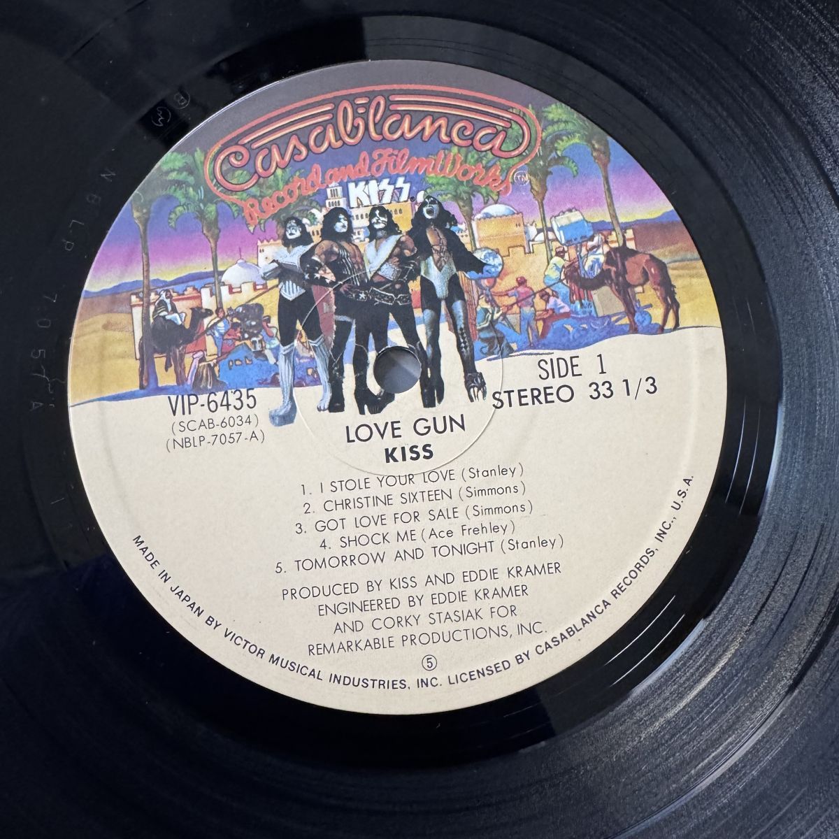 レコード　キッス　ピクチャー盤 VIPD-1 KISS Stanley Paul キッス STANLEY PAUL KISS ポール・スタンレー / 洋楽