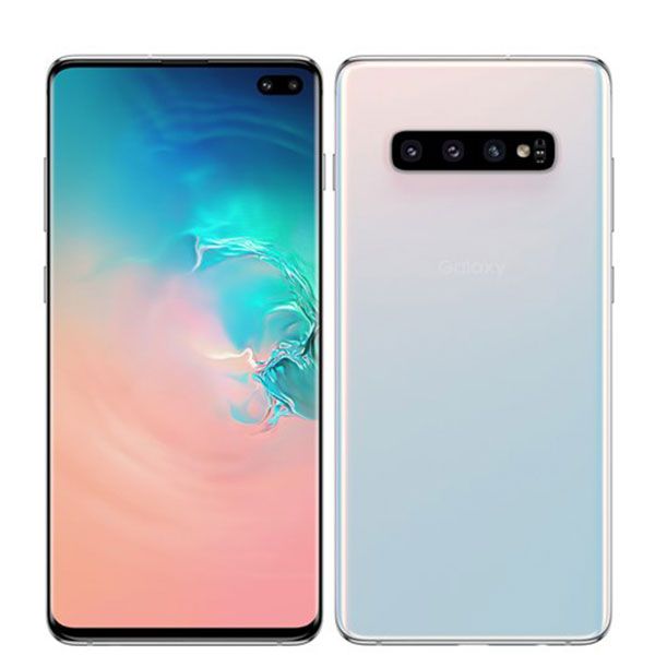  SCV42 Galaxy S10+ プリズムホワイト SIMフリー 本体 au スマホ ギャラクシー【送料無料】 scv42w7mtm