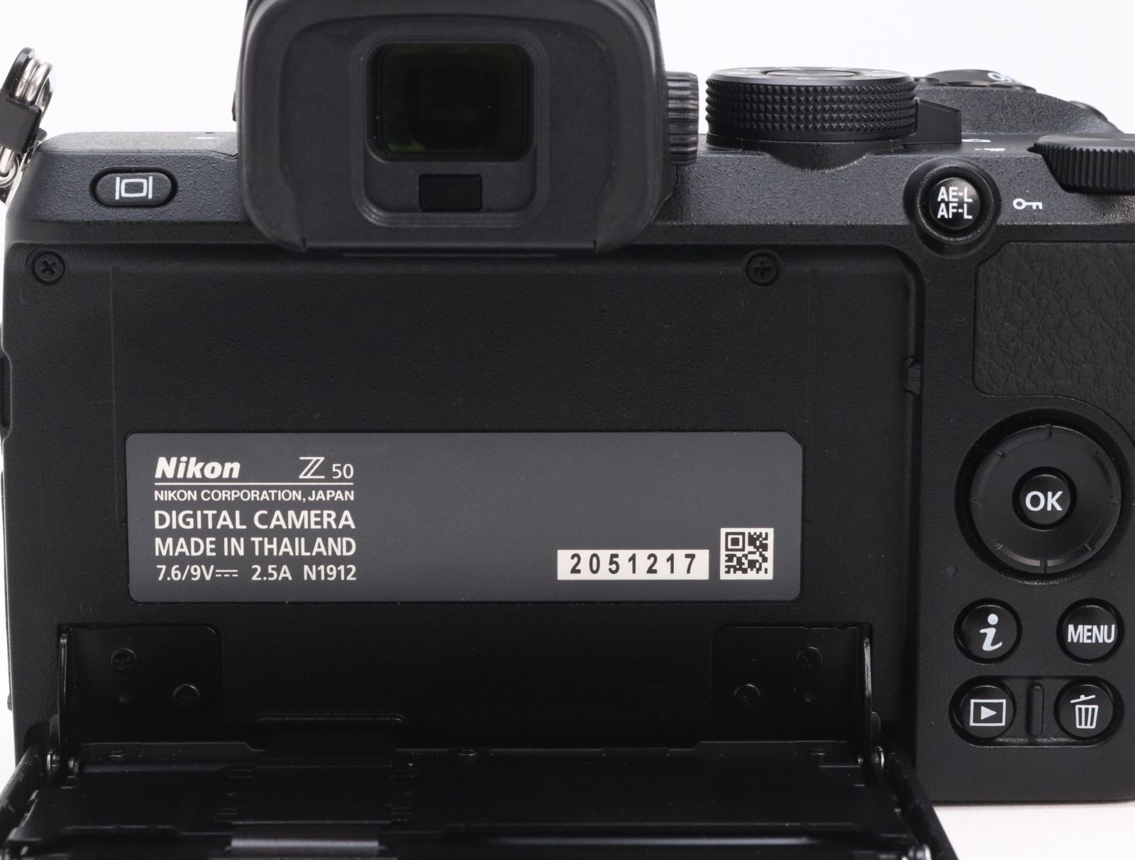 AA- (極上品) Nikon ニコン Z50 ボディ シャッター数 290枚 初期不良