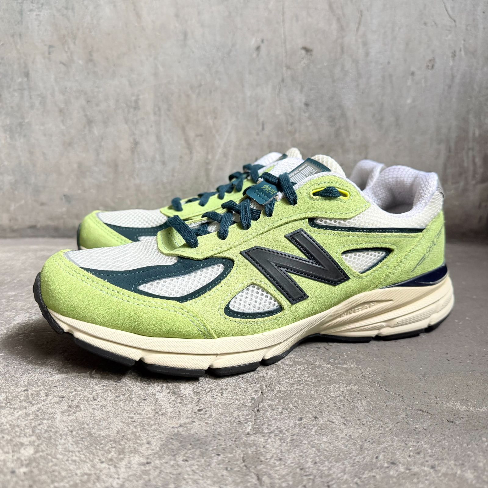 New Balance U990NB4 Made in USA ライトグリーン 27.5cm 
