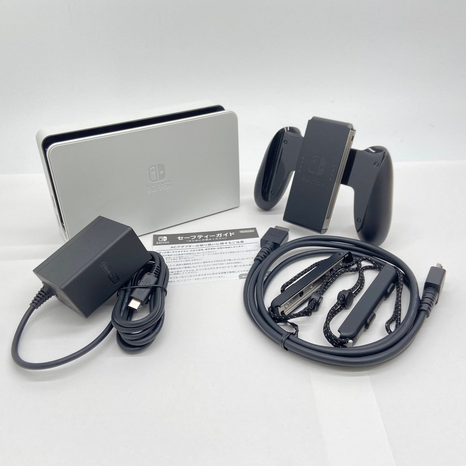 美品 Nintendo Switch 有機ELモデル 2021 [Joy-Con(L)/(R)ホワイト