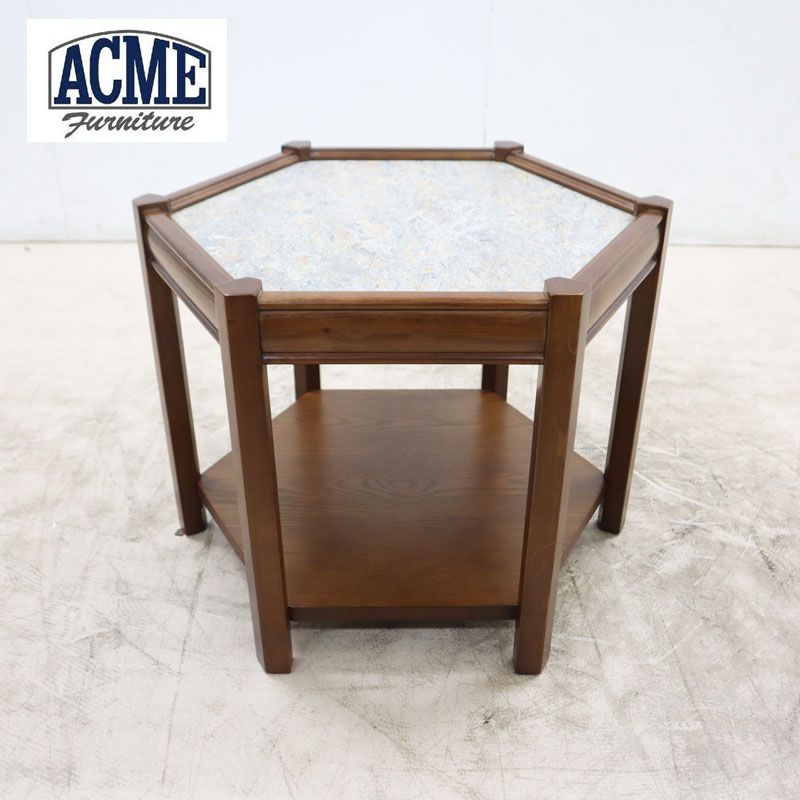 ◇展示品◇ ACME FURNITURE アクメ ファニチャー BROOKS HEXAGON TABLE