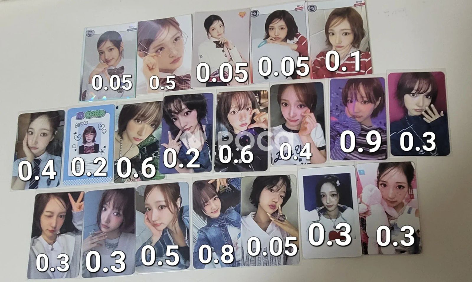 KiiiKiii ジユ TELECA COLLECTION CARD 2025 K-POP ROOKIE PROMOTIONAL
