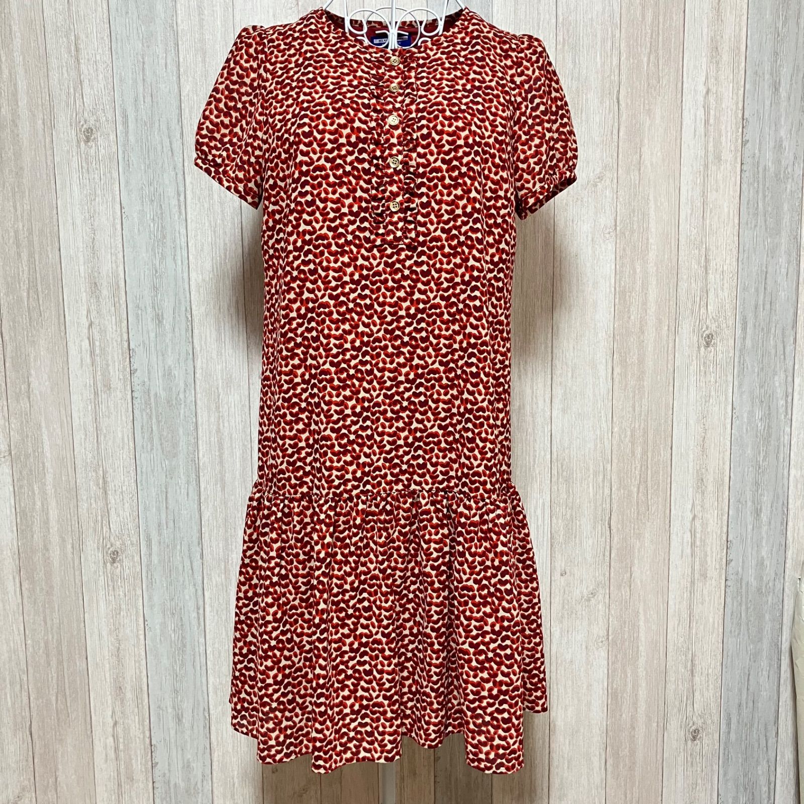 ハート柄 】 BURBERRY BLUE LABEL バーバリーブルーレーベル ドット