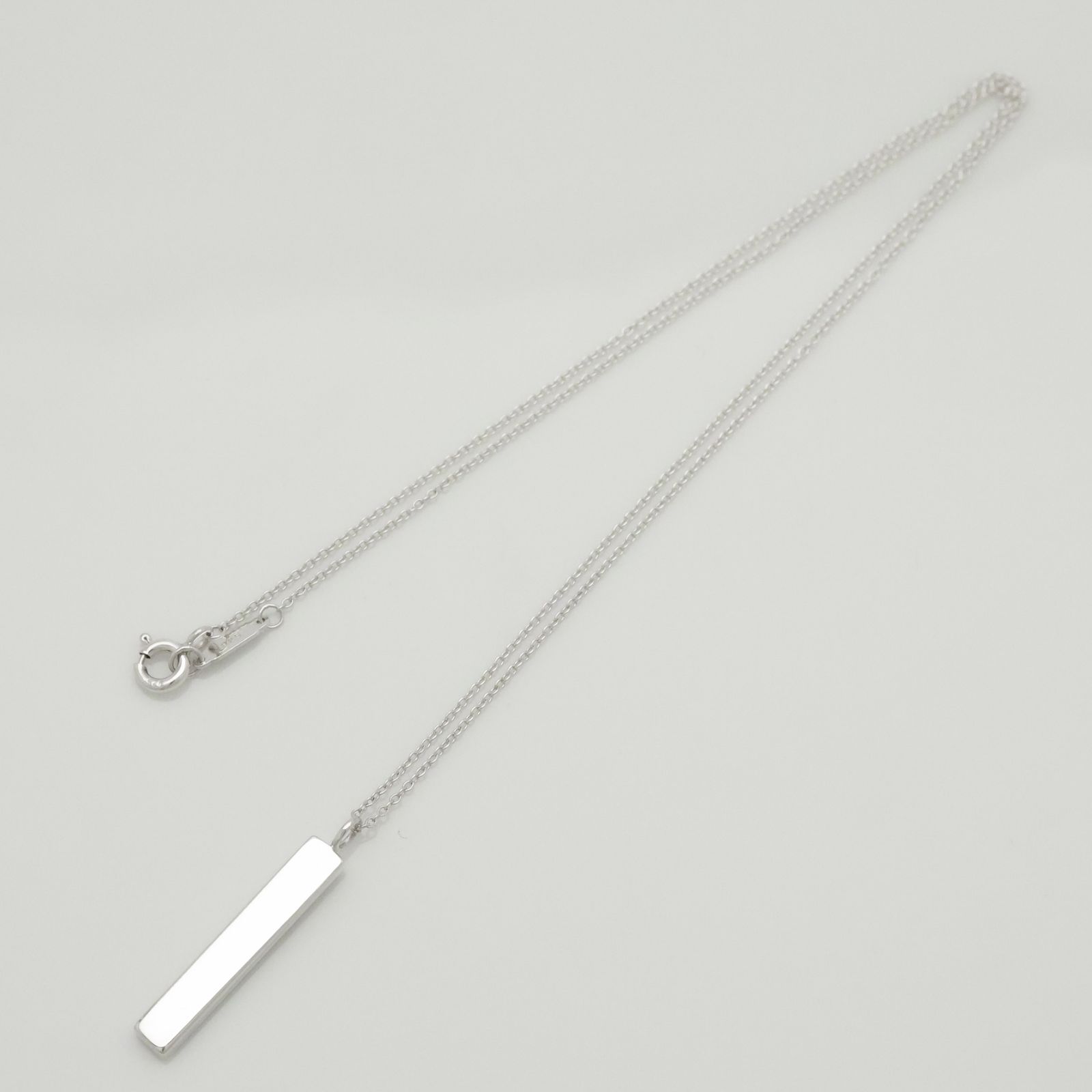 美品】ティファニー TIFFANY&Co. ノーツ バー 1P ダイヤモンド 