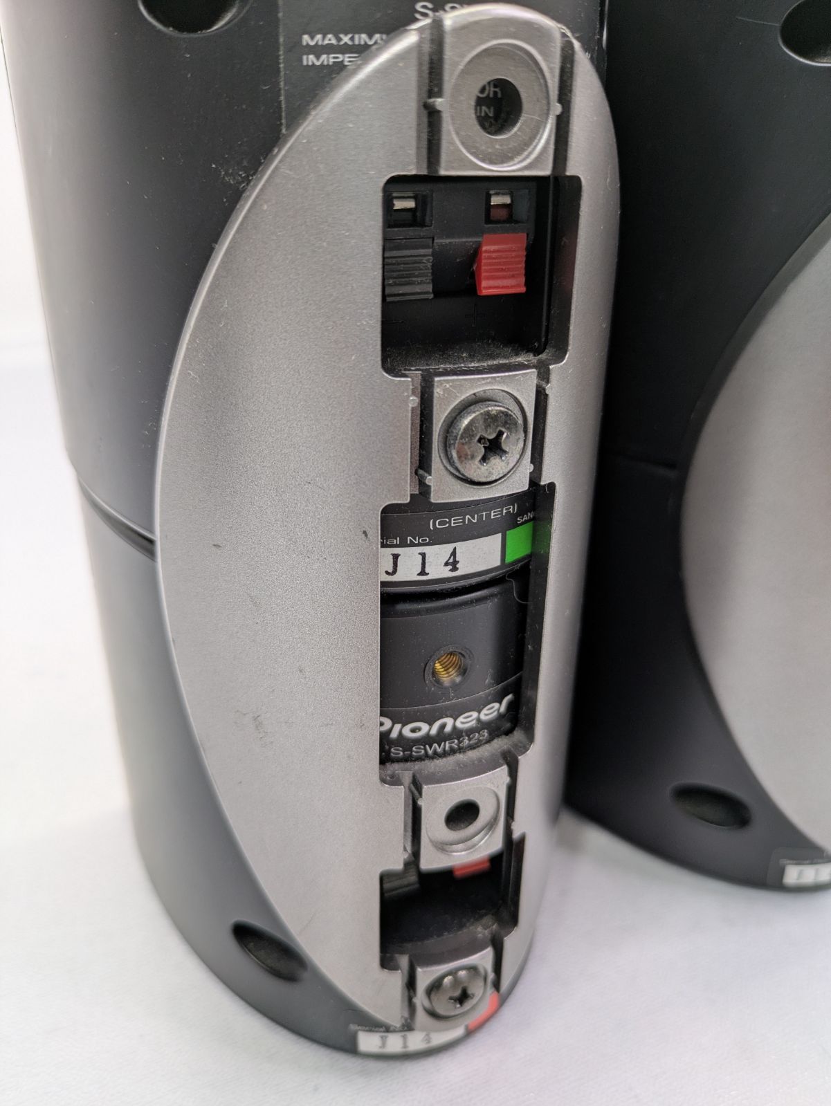 美品！Pioneerサラウンドスピーカー6個セット 動作良好】Pioneer・パイオニア・S-SWR323・サラウンドスピーカー