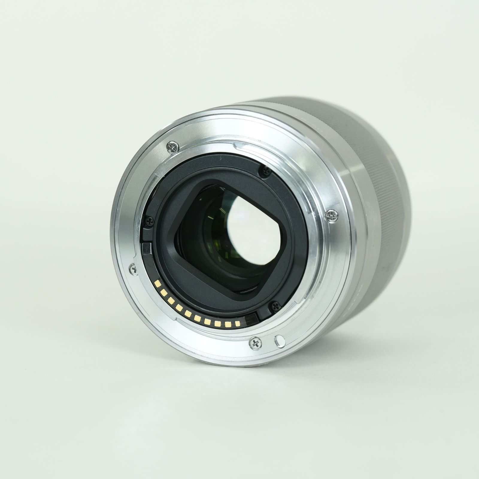 良品 | 純正フィルター付] SONY E 50mm F1.8 OSS SEL50F18 [シルバー