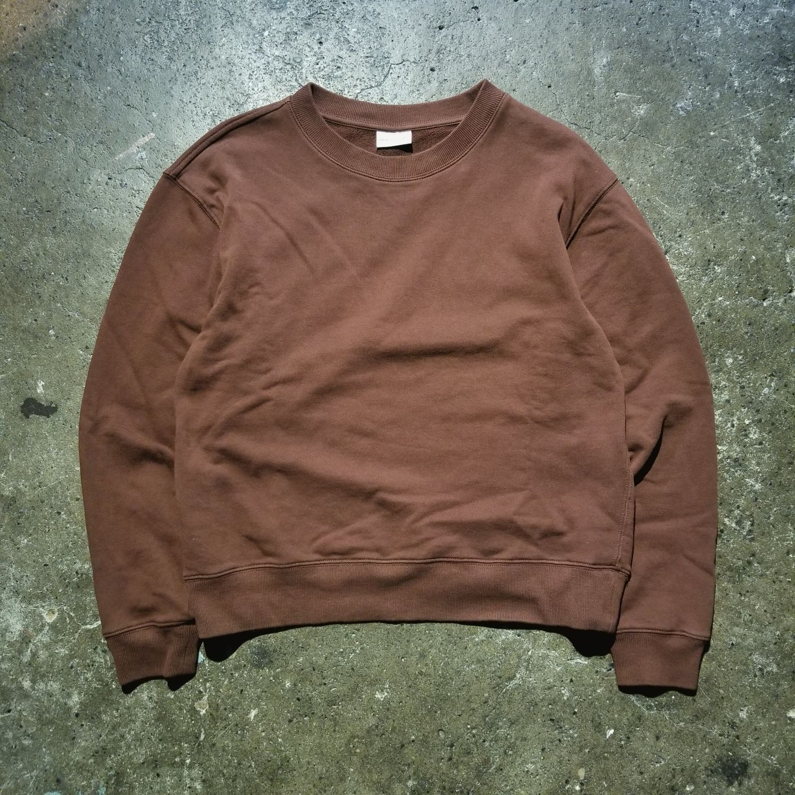 DRIES VAN NOTEN クルーネックスウェット ブラウン S ドリスヴァン