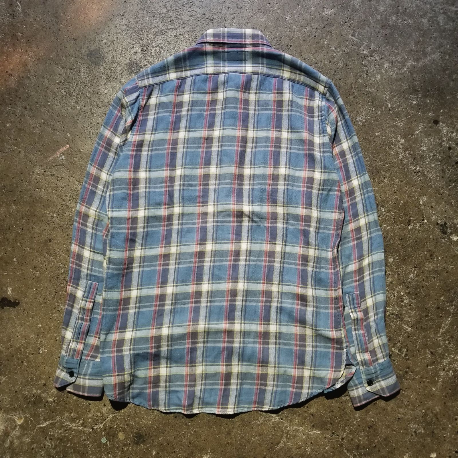 SAINT LAURENT PARIS 16ss チェックシャツ XS サンローラン 2016ss