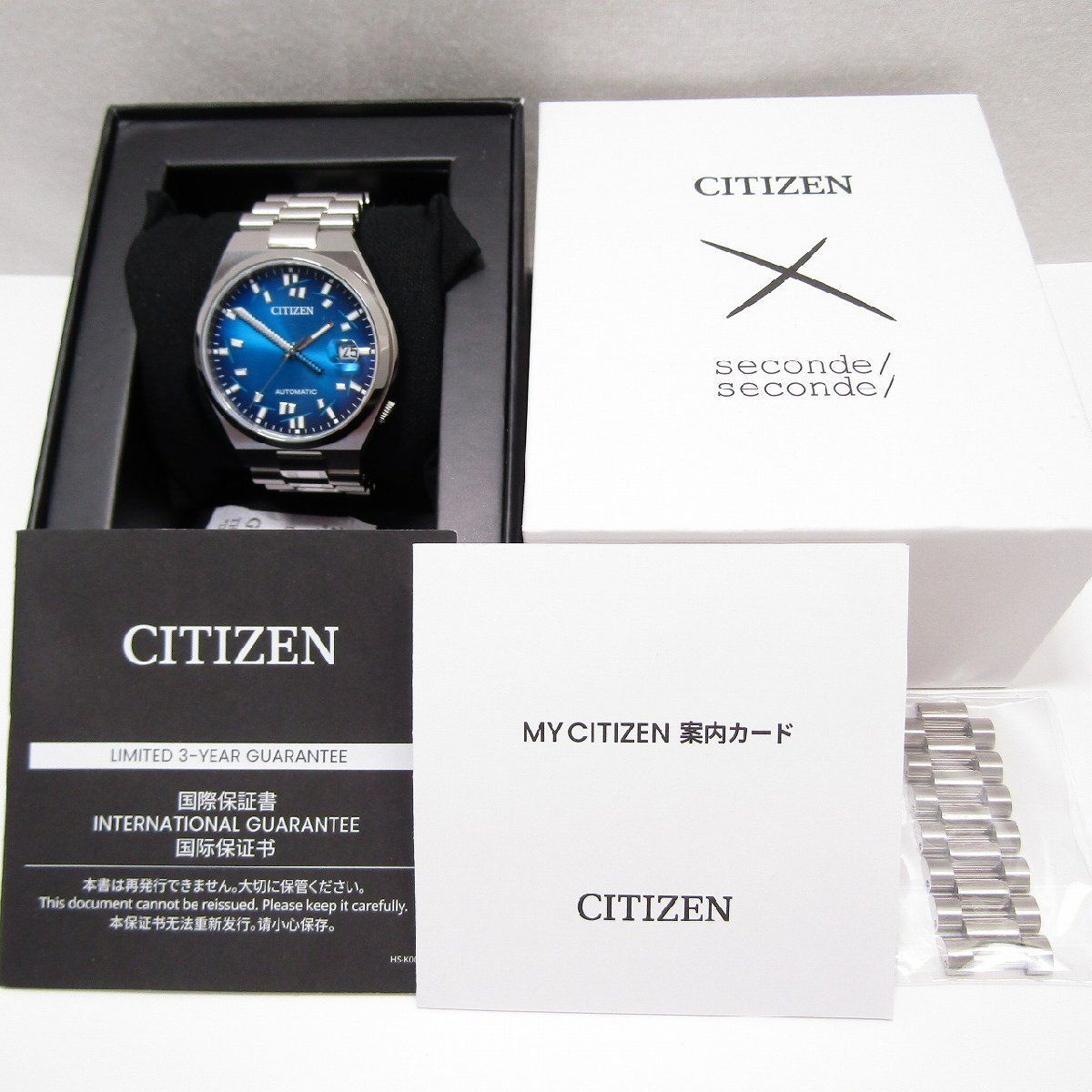 併売商品※◇未使用保管品◇CITIZEN【シチズン】ツヨサ セコンド 