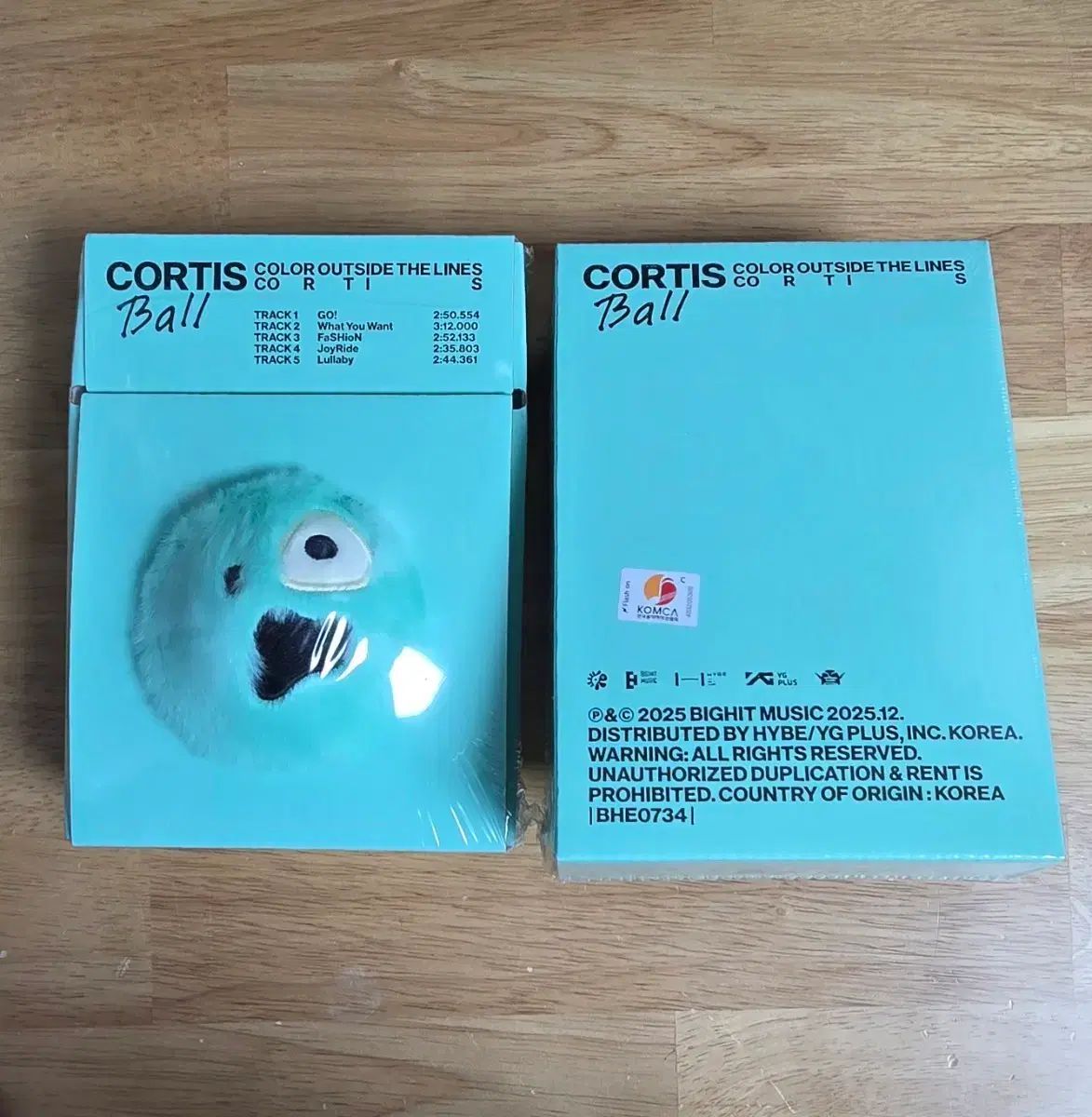 コㇽティス COLOR ボール バージョン 未開封 アルバム CORTIS Ball Ver