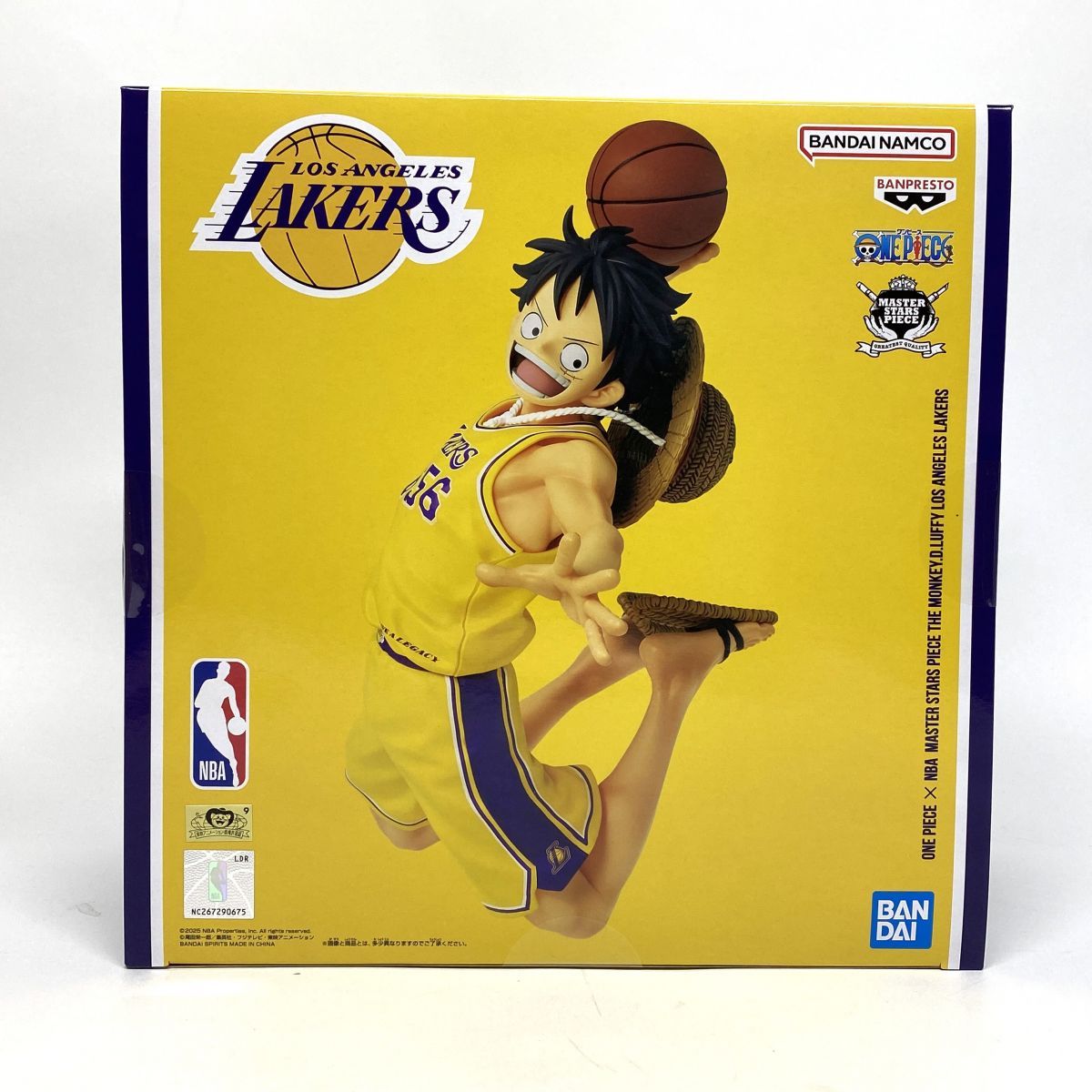 未開封】 BANDAI ONE PIECE × NBA MASTER STARS PIECE THE MONKEY.D 