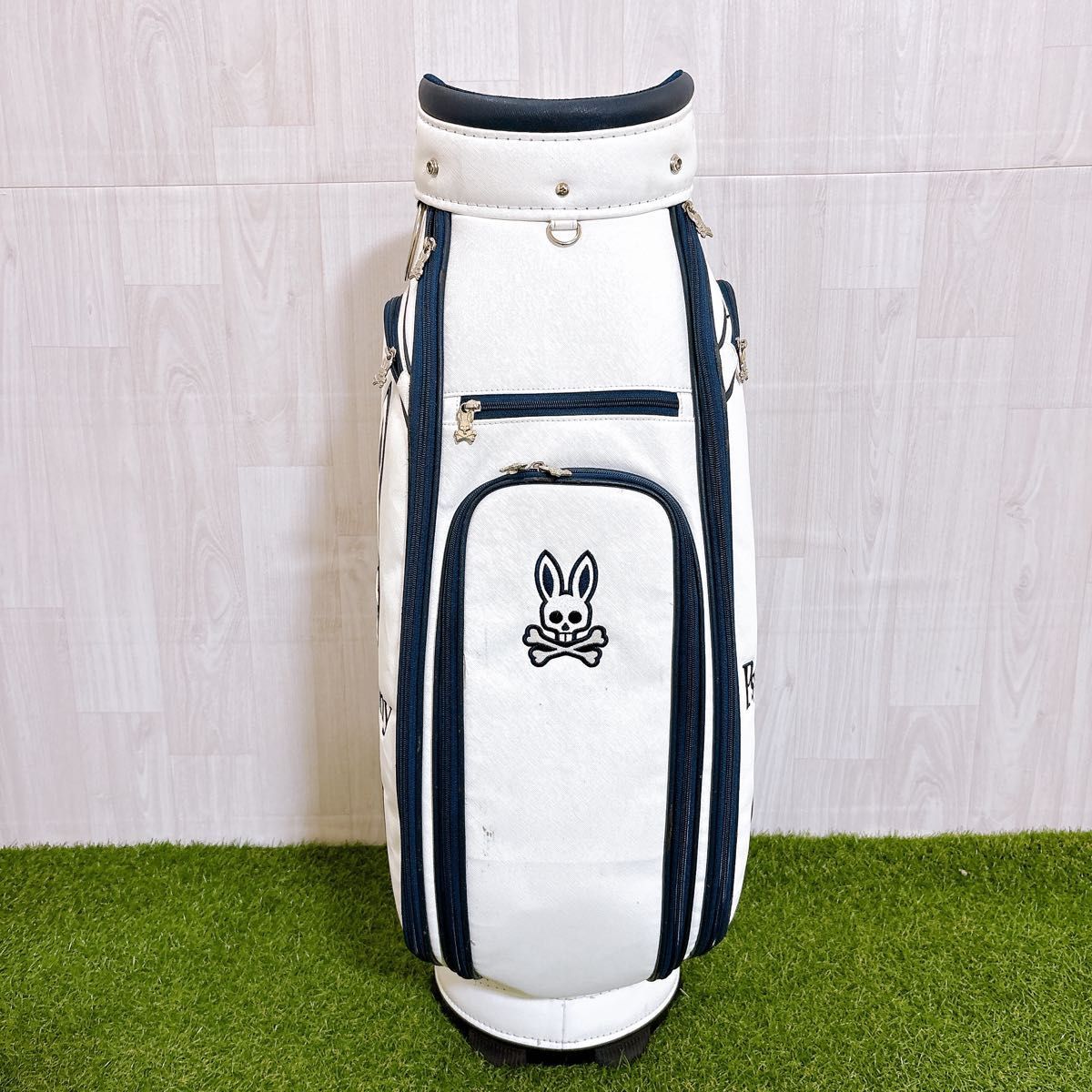 Psycho Bunny サイコバニー キャディバッグ ゴルフバッグ カート