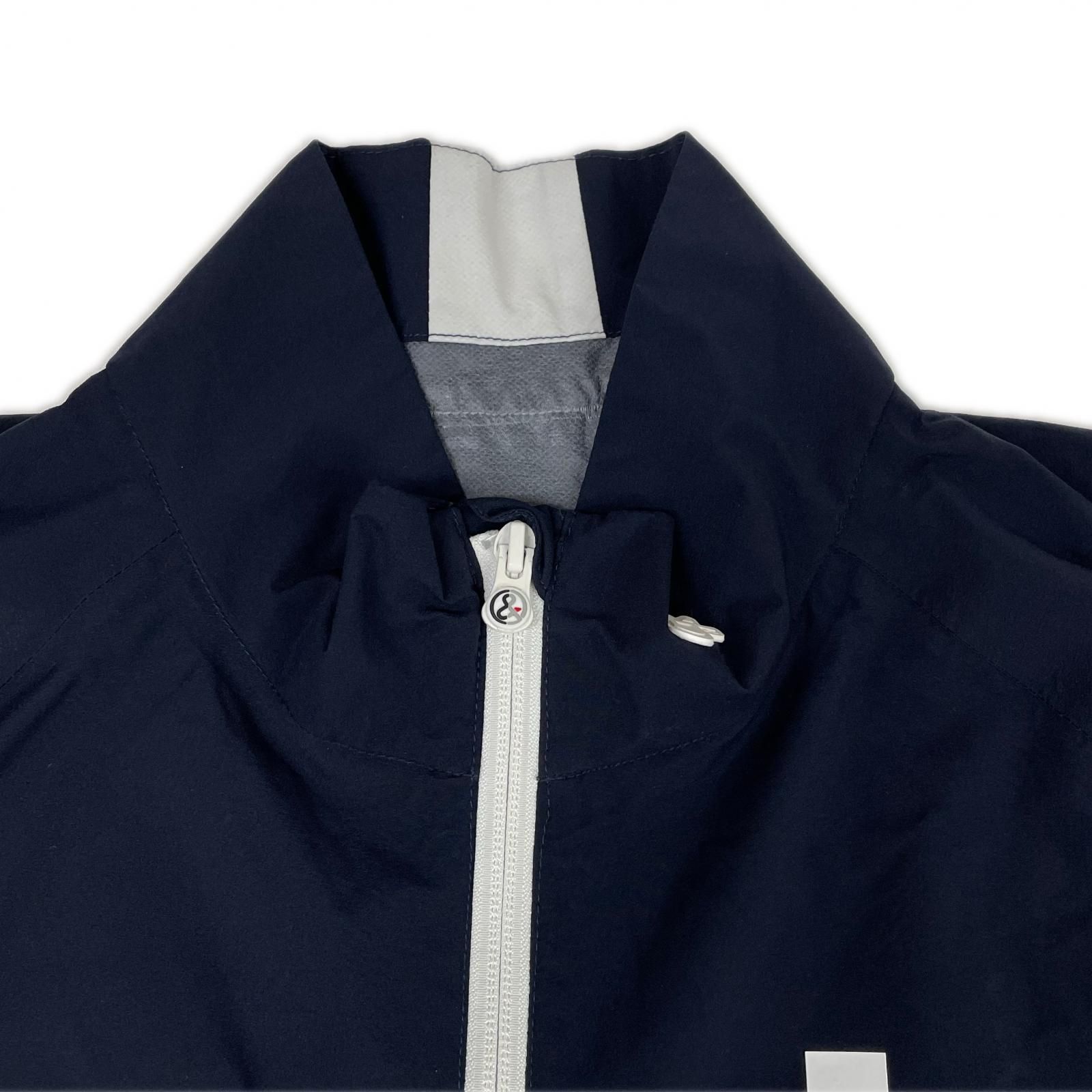 中古 メンズ アンパスィ and per se レインジャケット L 紺 ネイビー