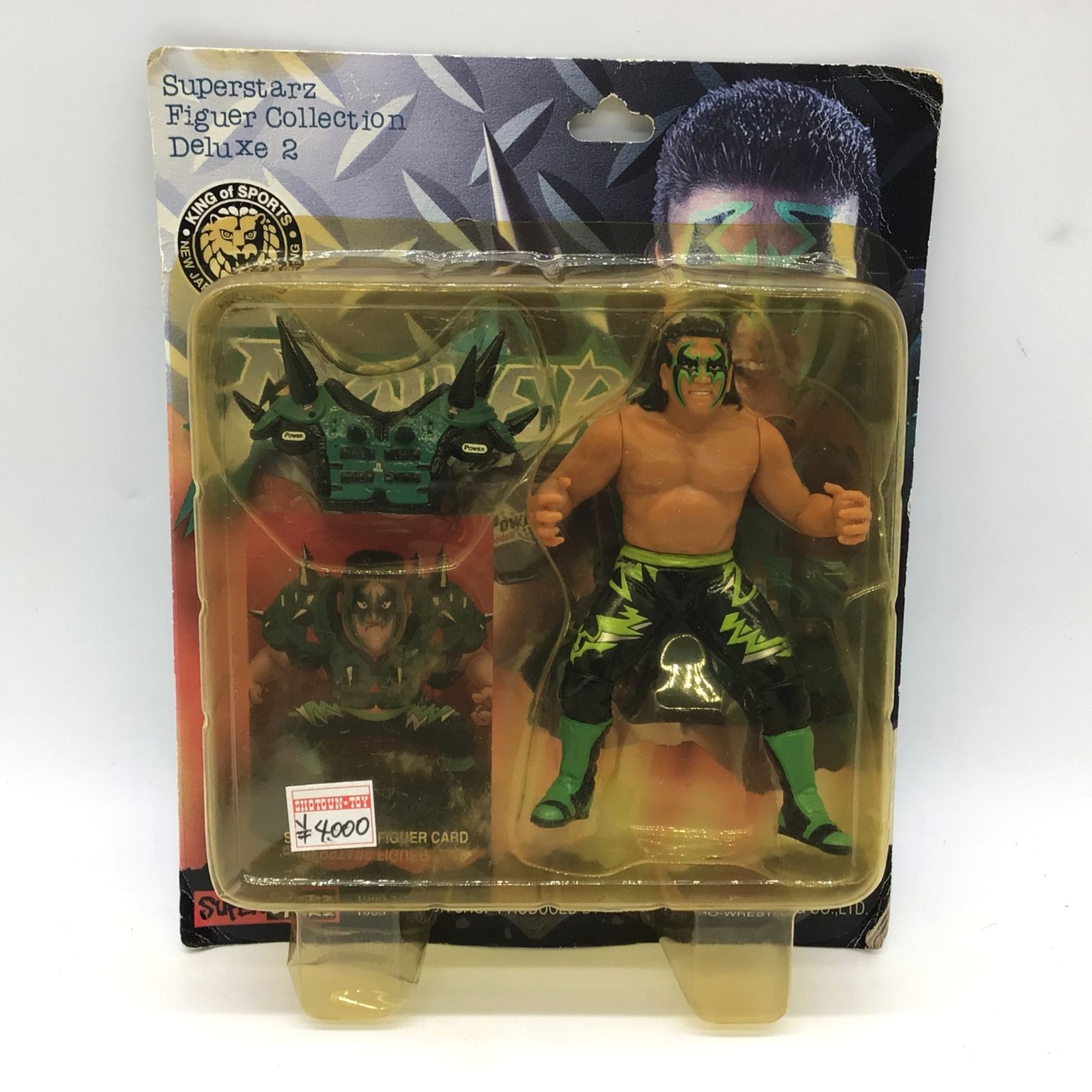 3011 【未開封】新日本プロレス パワー・ウォーリア 佐々木健介