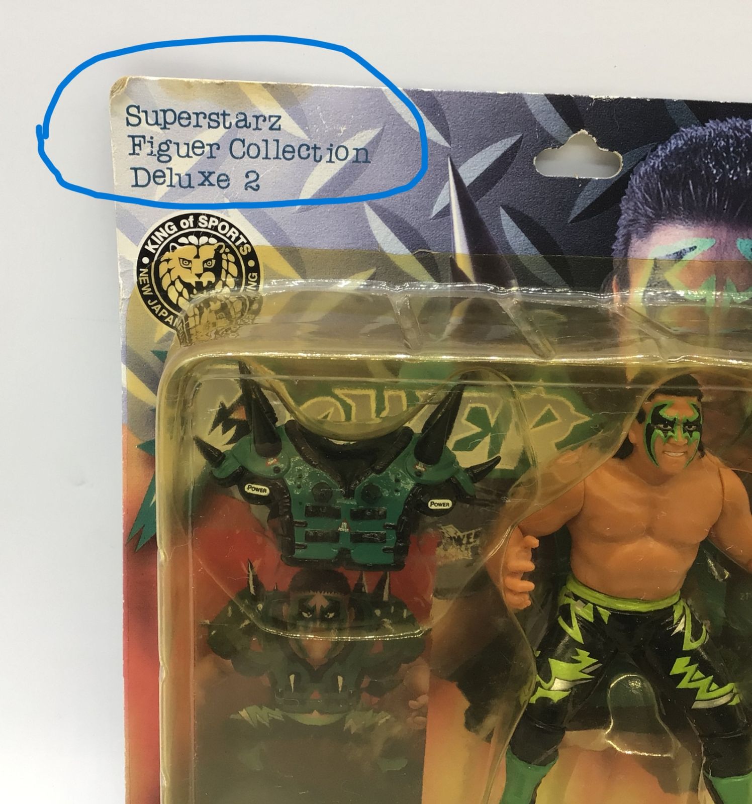 3011 【未開封】新日本プロレス パワー・ウォーリア 佐々木健介