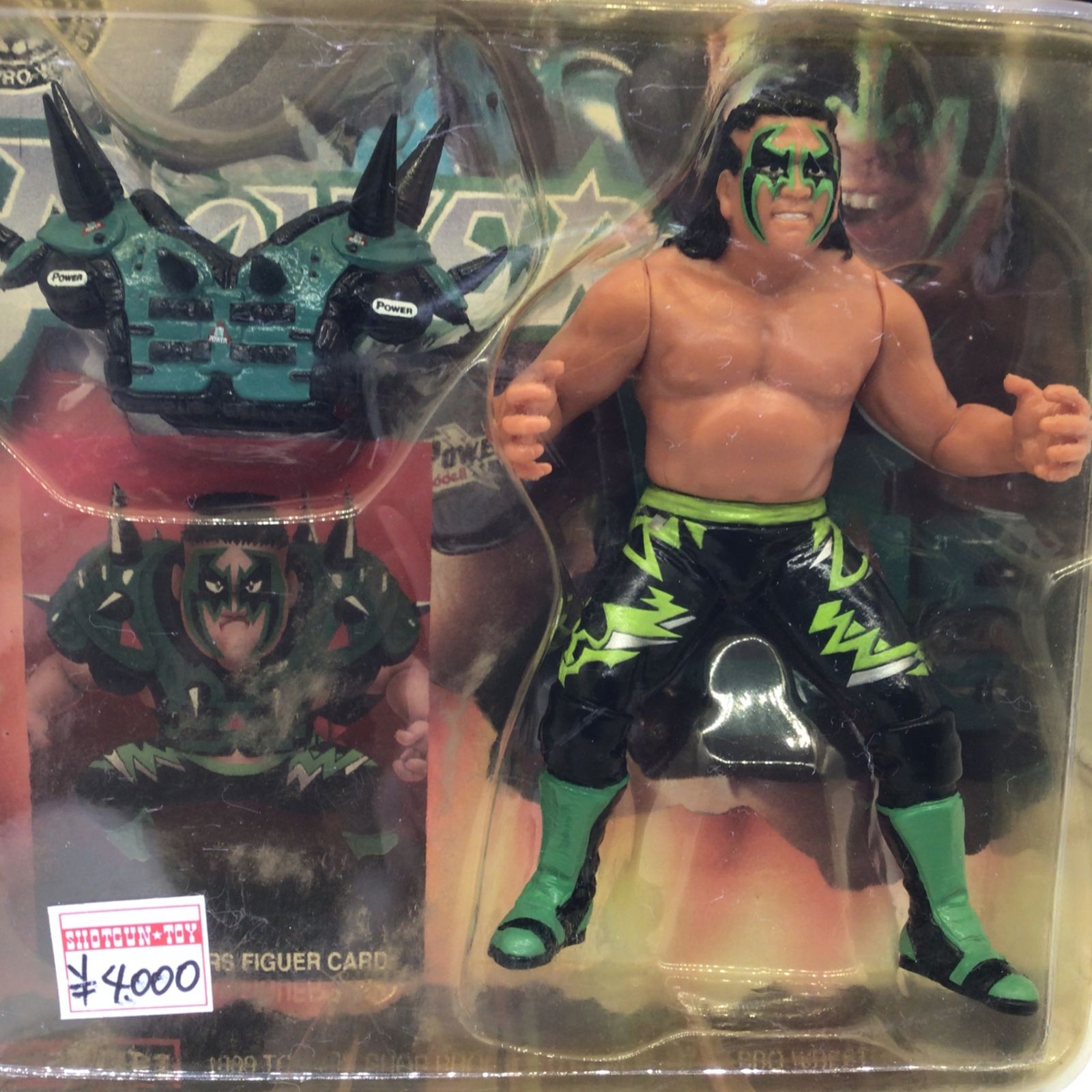 3011 【未開封】新日本プロレス パワー・ウォーリア 佐々木健介