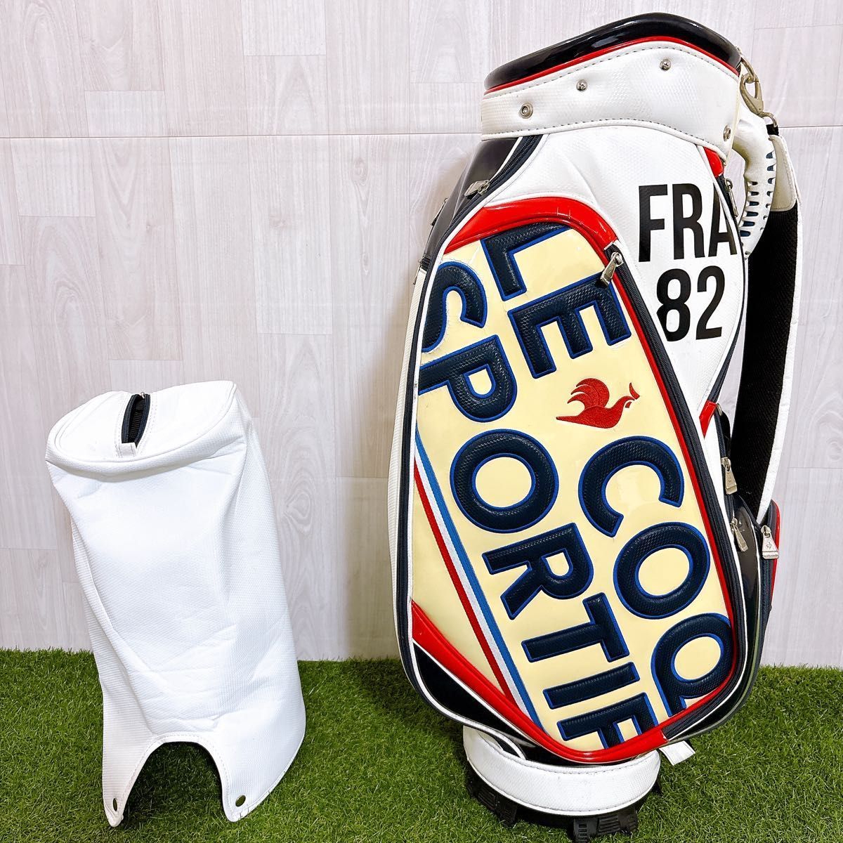 le coq sportif ルコックスポルティフ キャディバッグ ゴルフバッグ