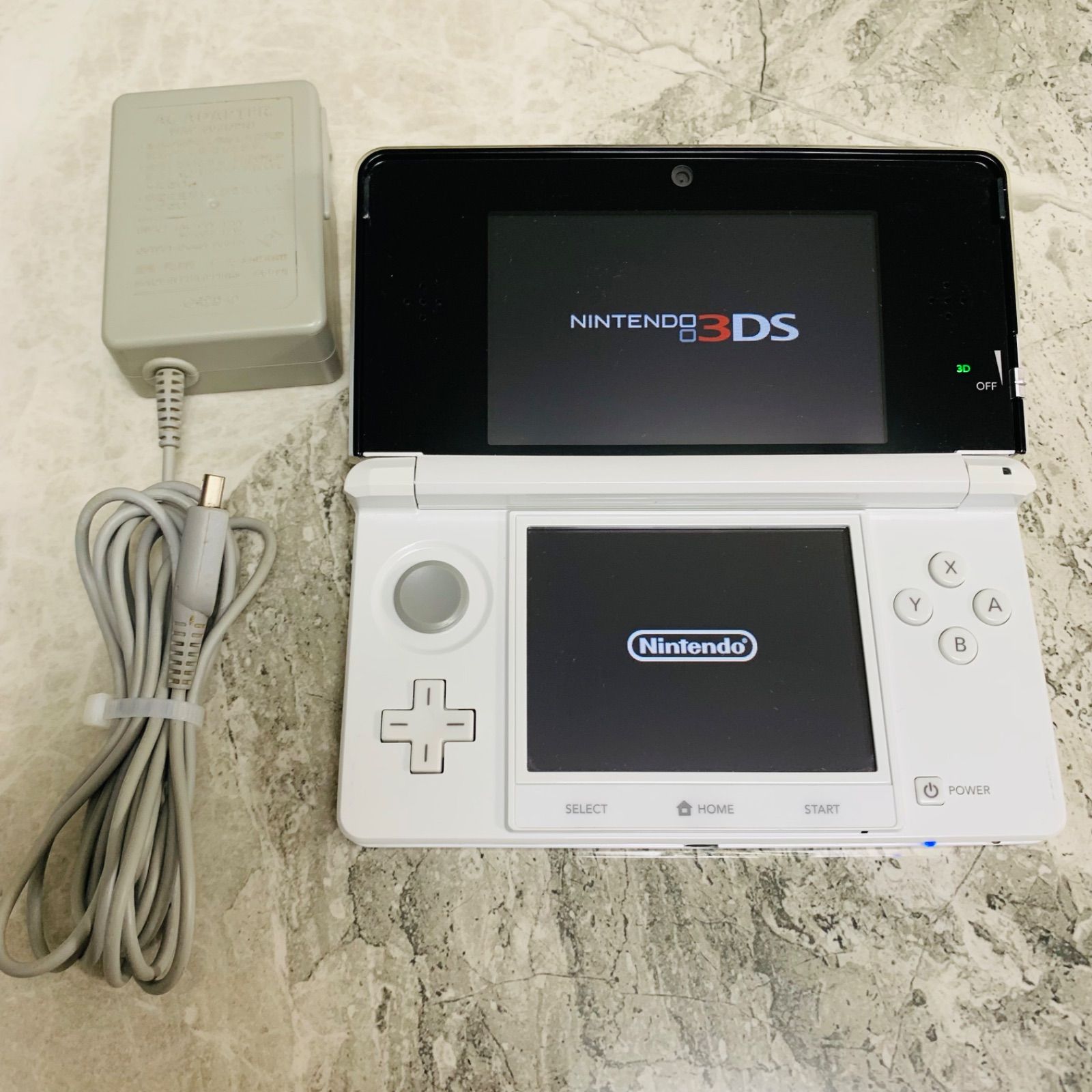 完動品】NINTENDO 3DS アイスホワイト - メルカリ
