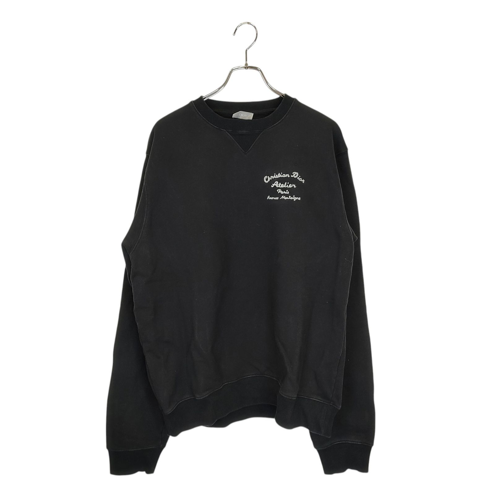 DIOR ディオール アトリエ ロゴ エンブロイダリー クルーネック プル
