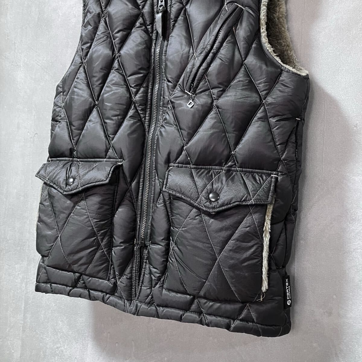 WEST RIDE ウエストライド RACING DOWN VEST ナイロン アクリルファー