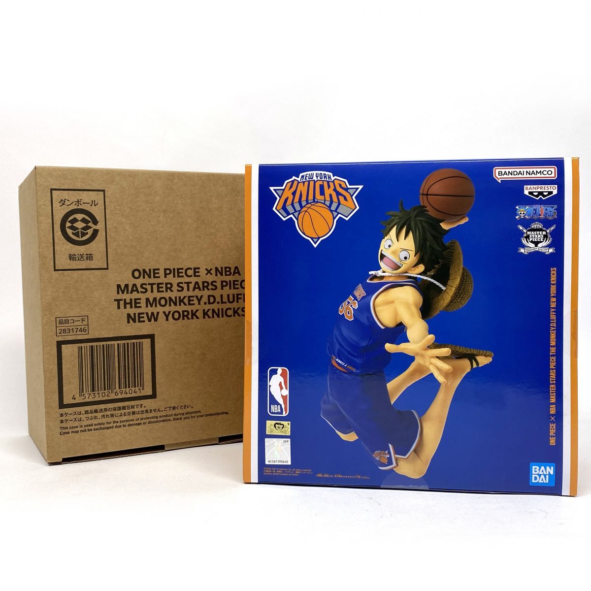 未開封】 BANDAI ONE PIECE × NBA MASTER STARS PIECE THE MONKEY.D