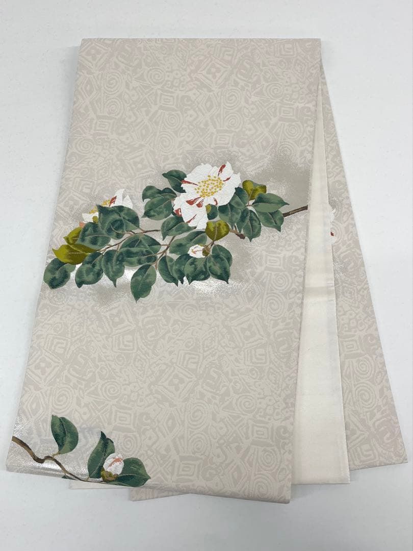袋帯 花の精 正絹 お太鼓柄 D439 - メルカリ