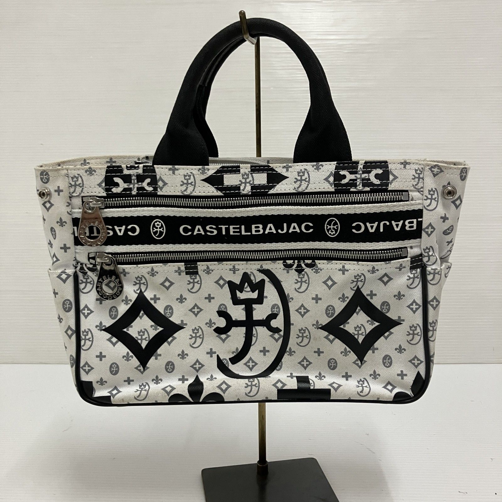 ◇ CASTELBAJAC カステルバジャック ハンドバッグ ドライビング ◇ CASTELBAJAC カステルバジャック ハンドバッグ ドライビング