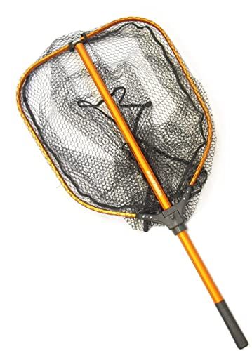 新品 シェアーズ(Shares) SOLFIESTA(ソルフィエスタ) ランディングネット フローティング スライドネット 160(FLOATING SLIDE NET 160) / オレンジ