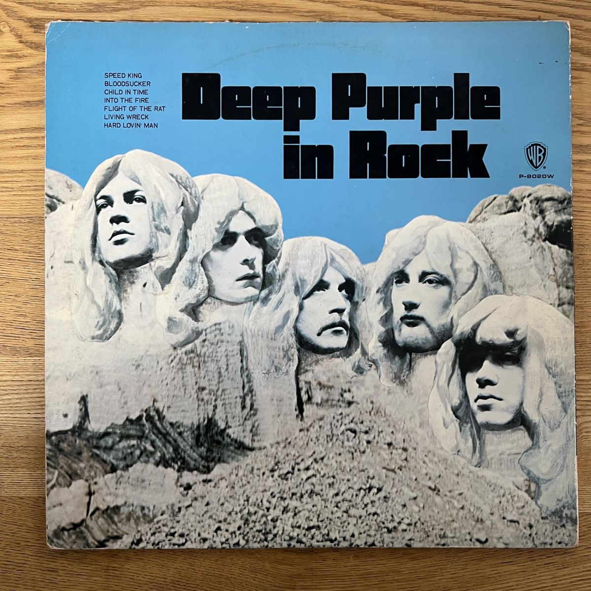 Deep Purple(ディープ・パープル)「Deep Purple In Rock」LP/Warner