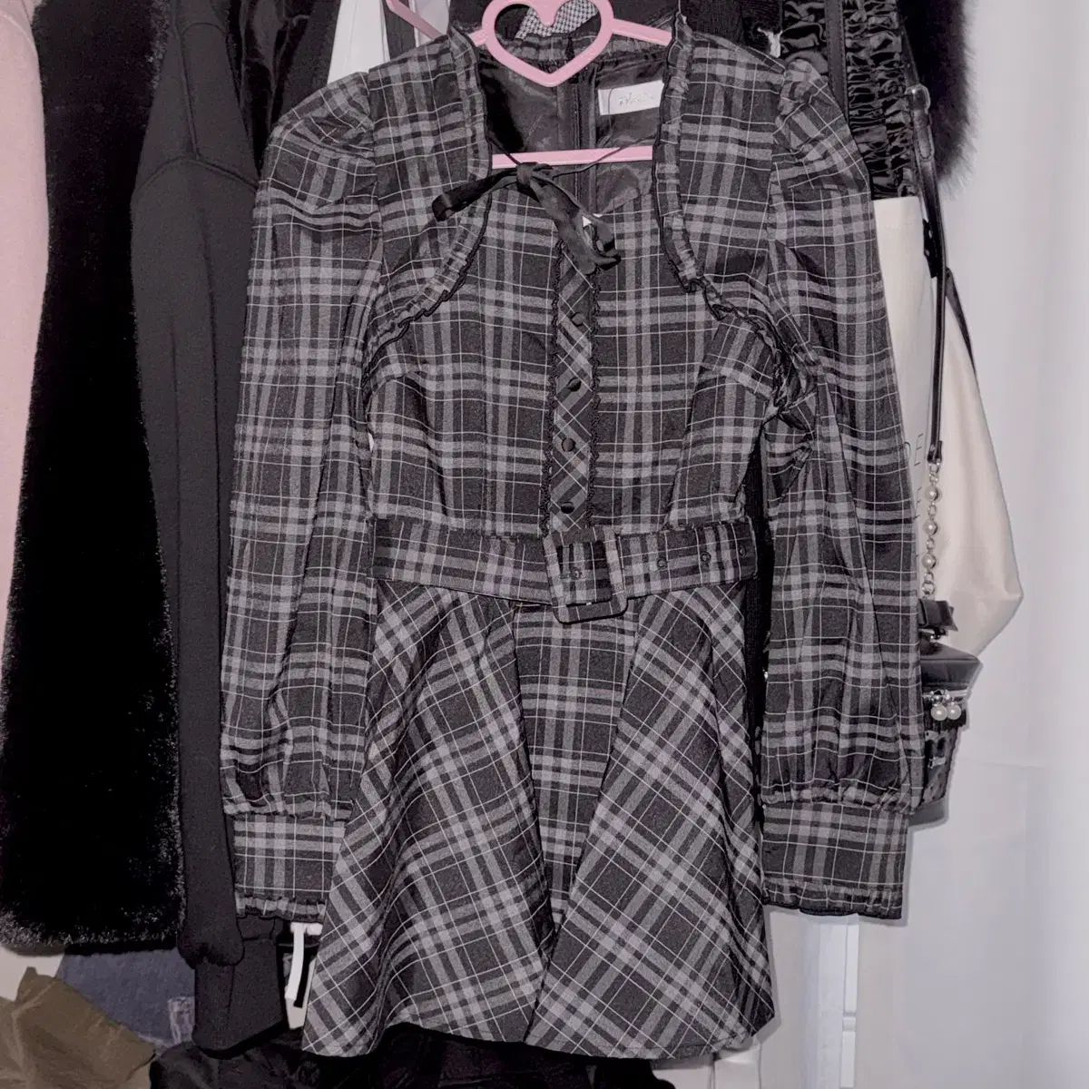 pium ピウム チェック セットアップ ONE PIECE スナ系 地雷系 - メルカリ