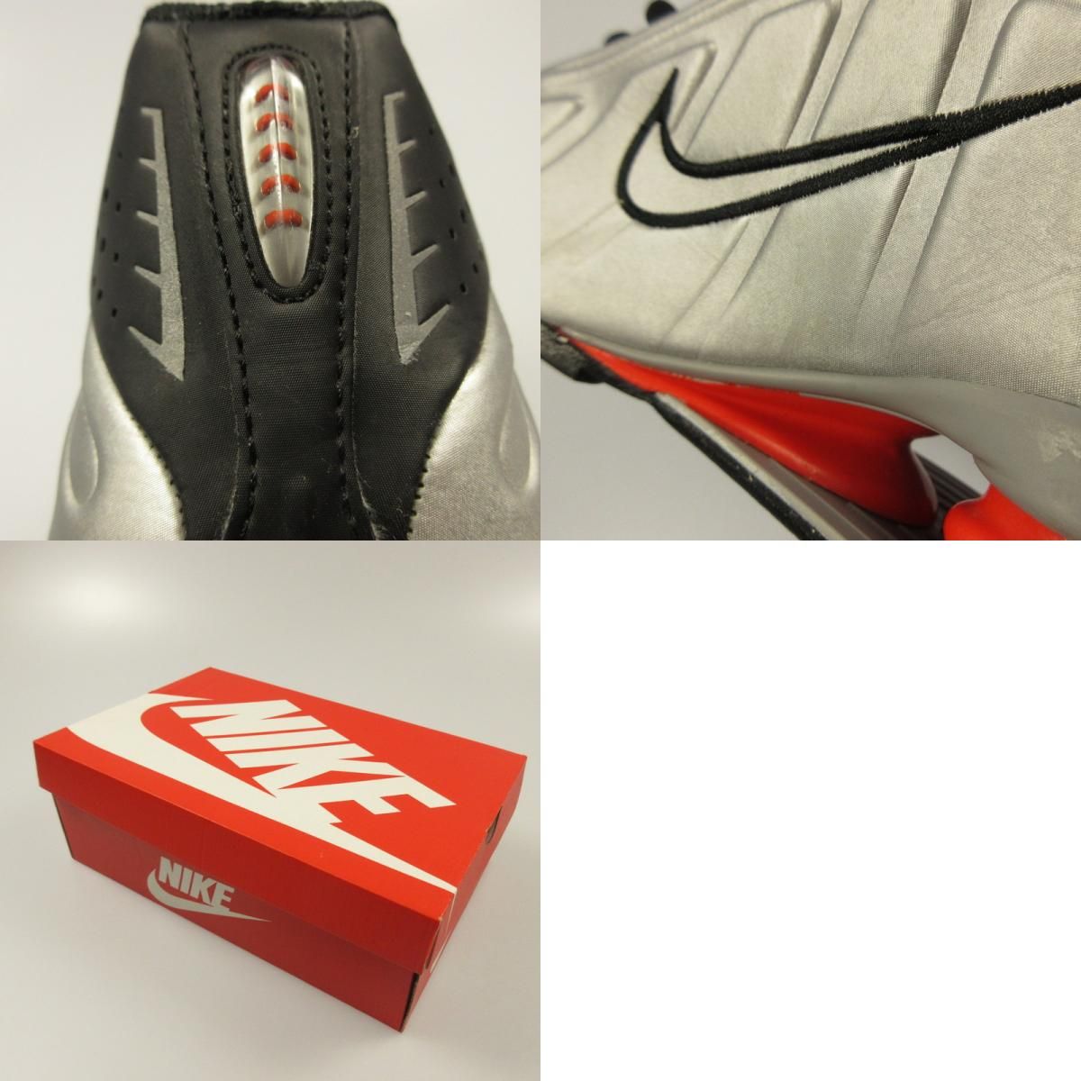 【姫路東店】 中古 NIKE | ナイキ スニーカー SHOX R4 LLIC SILVER HQ1988-002 シルバー 28cm 【126】 姫路東店】 中古 NIKE | ナイキ スニーカー SHOX R4 METALLIC SILVER