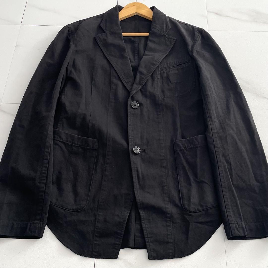 ヨウジヤマモトプールオム[16SSシワ加工ジャケットセットアップ]
