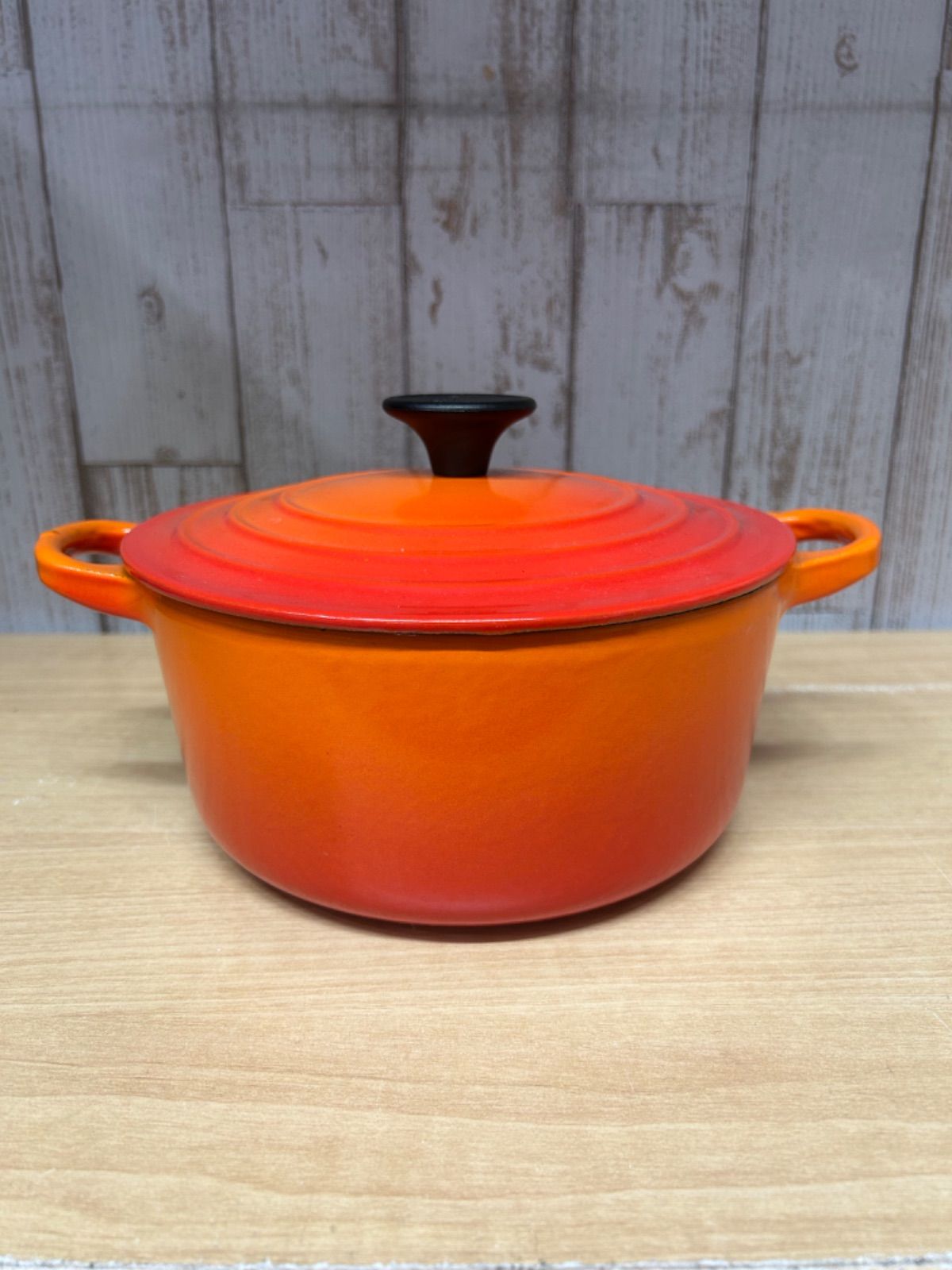 LE CREUSET ココット・ロンド 両手鍋 18cm 糀谷店 - メルカリ