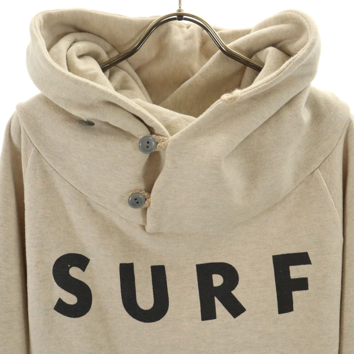 KAPITAL キャピタル 日本製 SURF 長袖 スウェットパーカー 3 ベージュ