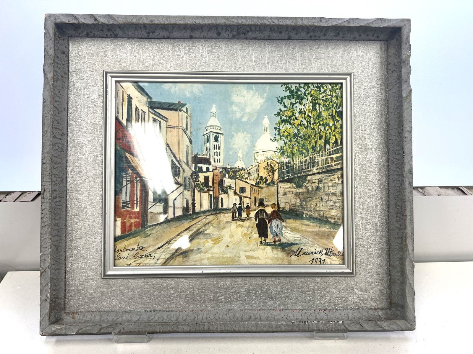 モーリス・ユトリロ】 モンマルトルの風景 【絵画】 - メルカリ
