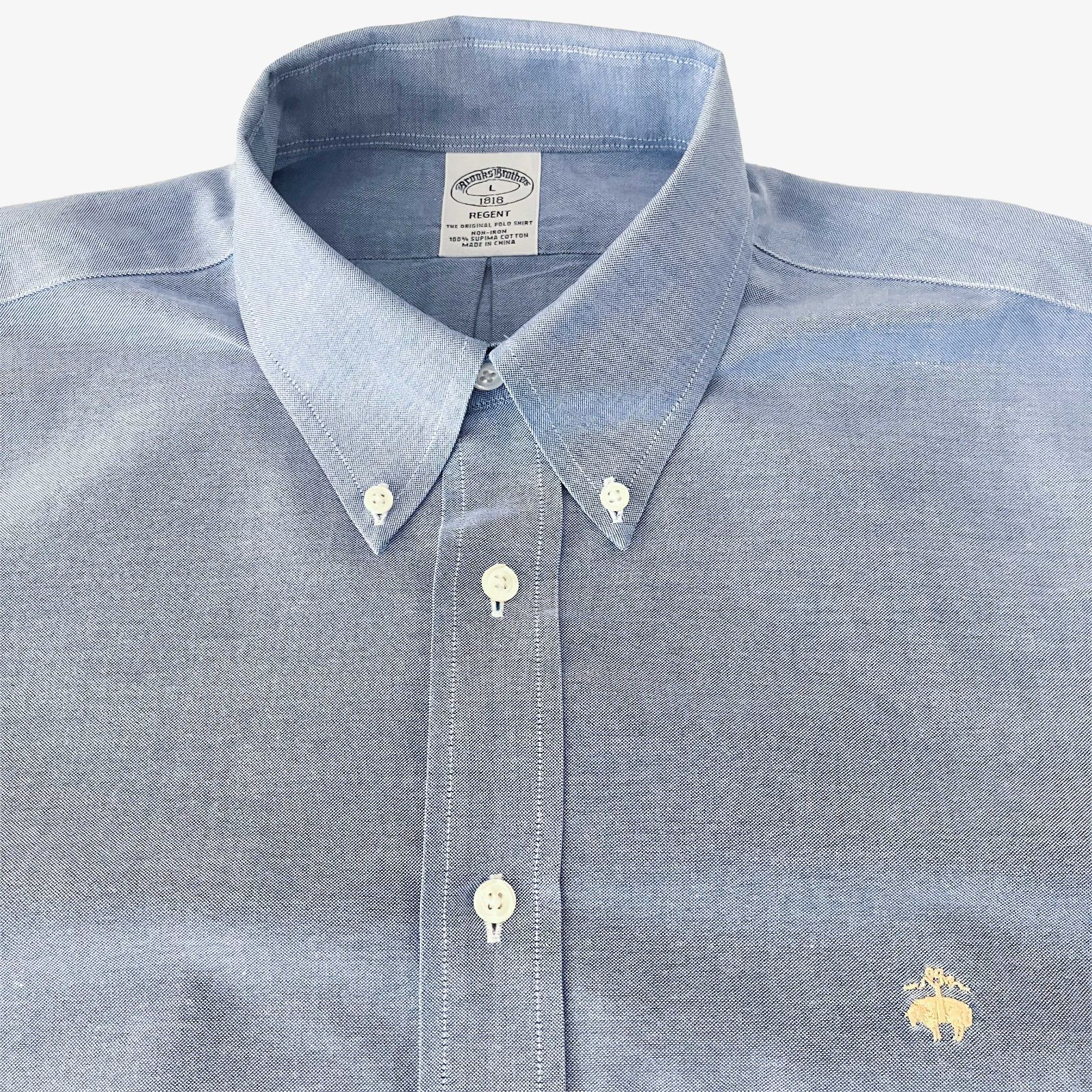 L】Brooks Brothers（ブルックスブラザーズ）ポロカラーBDシャツ