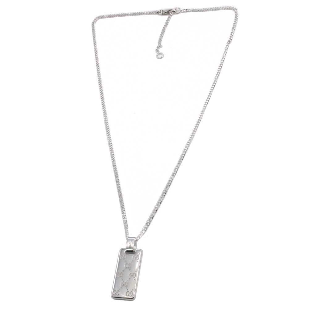 新品】グッチ 814852 J8400 8106 (シルバー) ネックレス アクセサリー