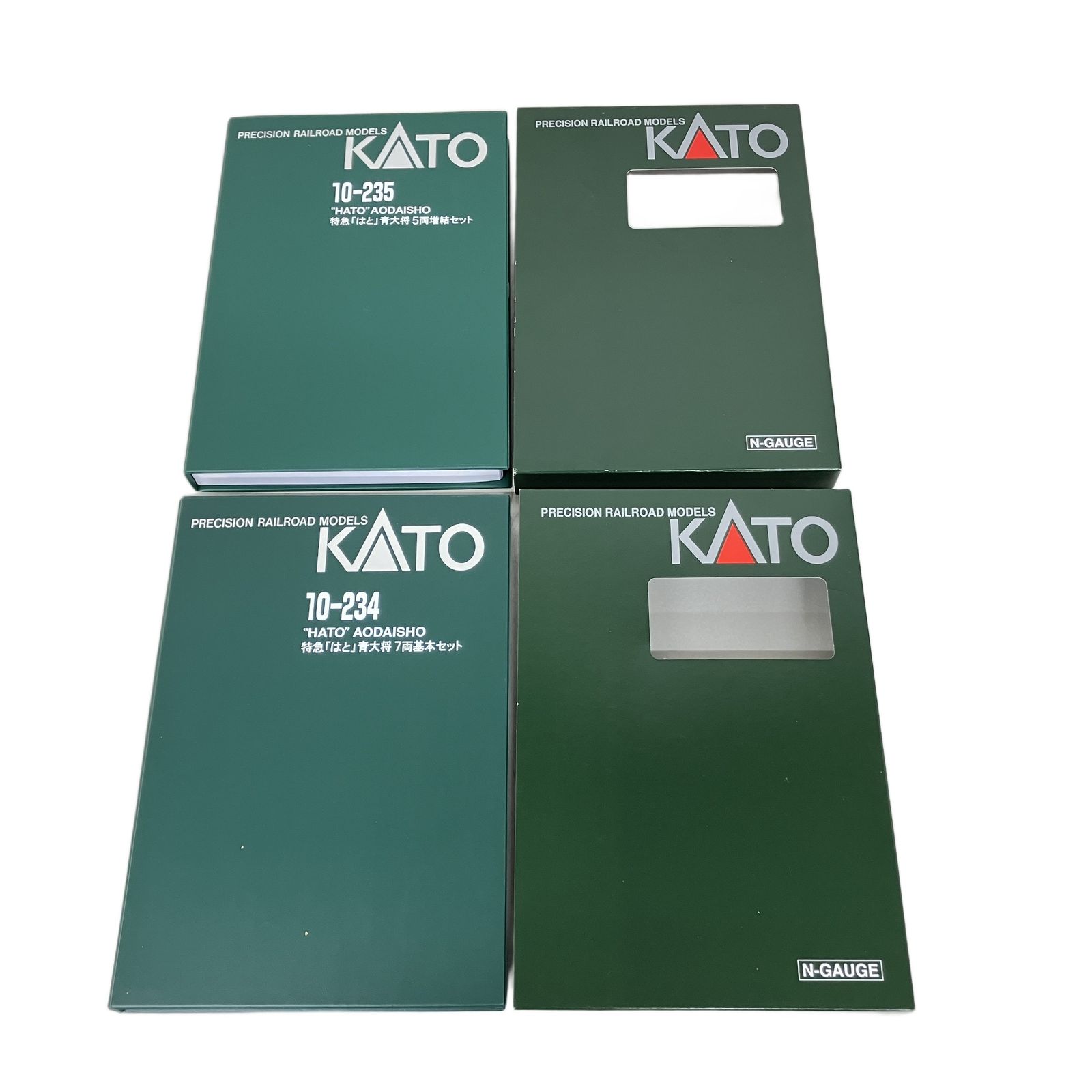 KATO 10-234 10-235 特急「はと」青大将 14両セット Nゲージ 鉄道模型