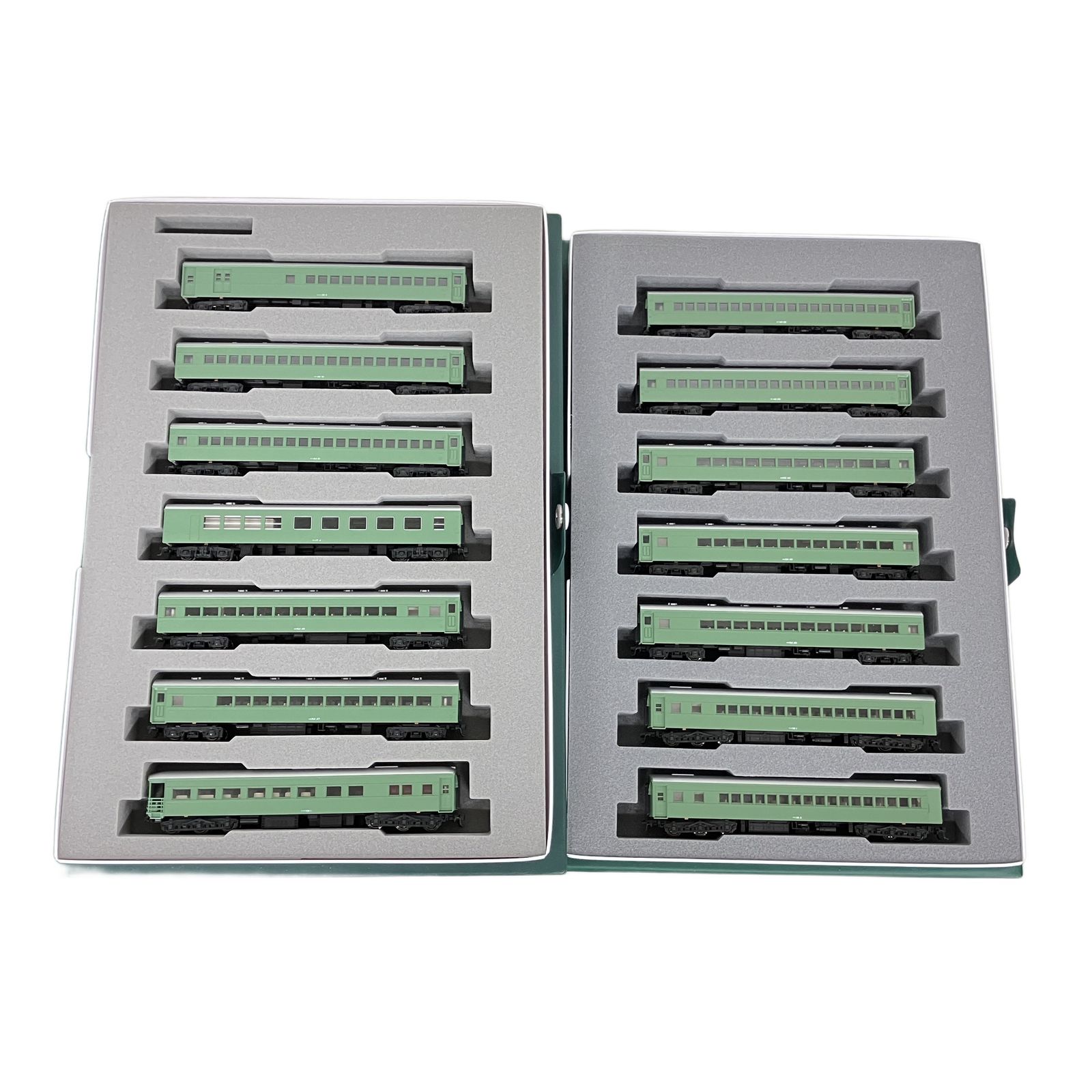 KATO 10-234 10-235 特急「はと」青大将 14両セット Nゲージ 鉄道模型