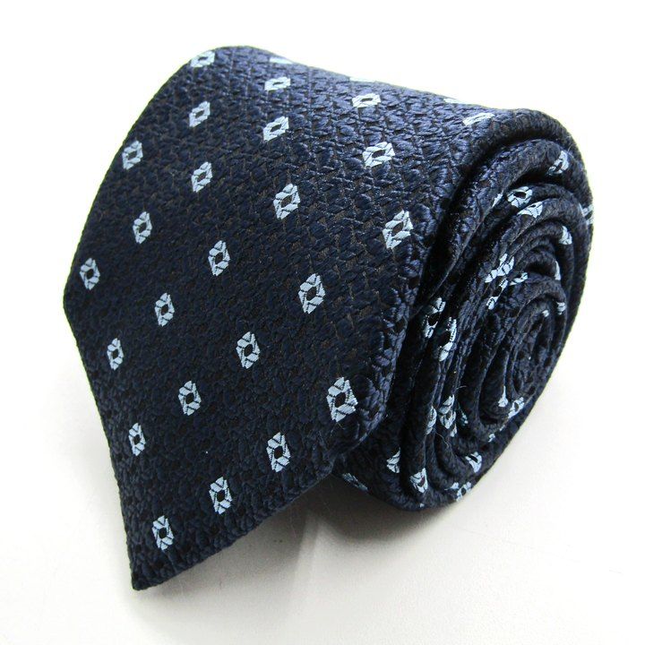 エルメネジルドゼニア ブランド ネクタイ 小紋柄 格子柄 スクエア柄