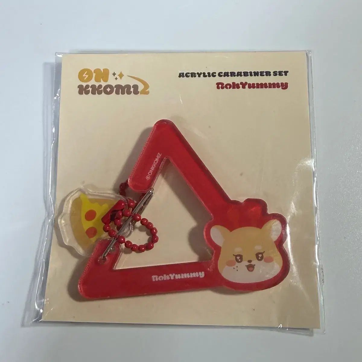 未開封 ONF（オンエンオフ・オネノプ） ヒョジン(HYOJIN) ノヤミ カラビナ キーホルダー