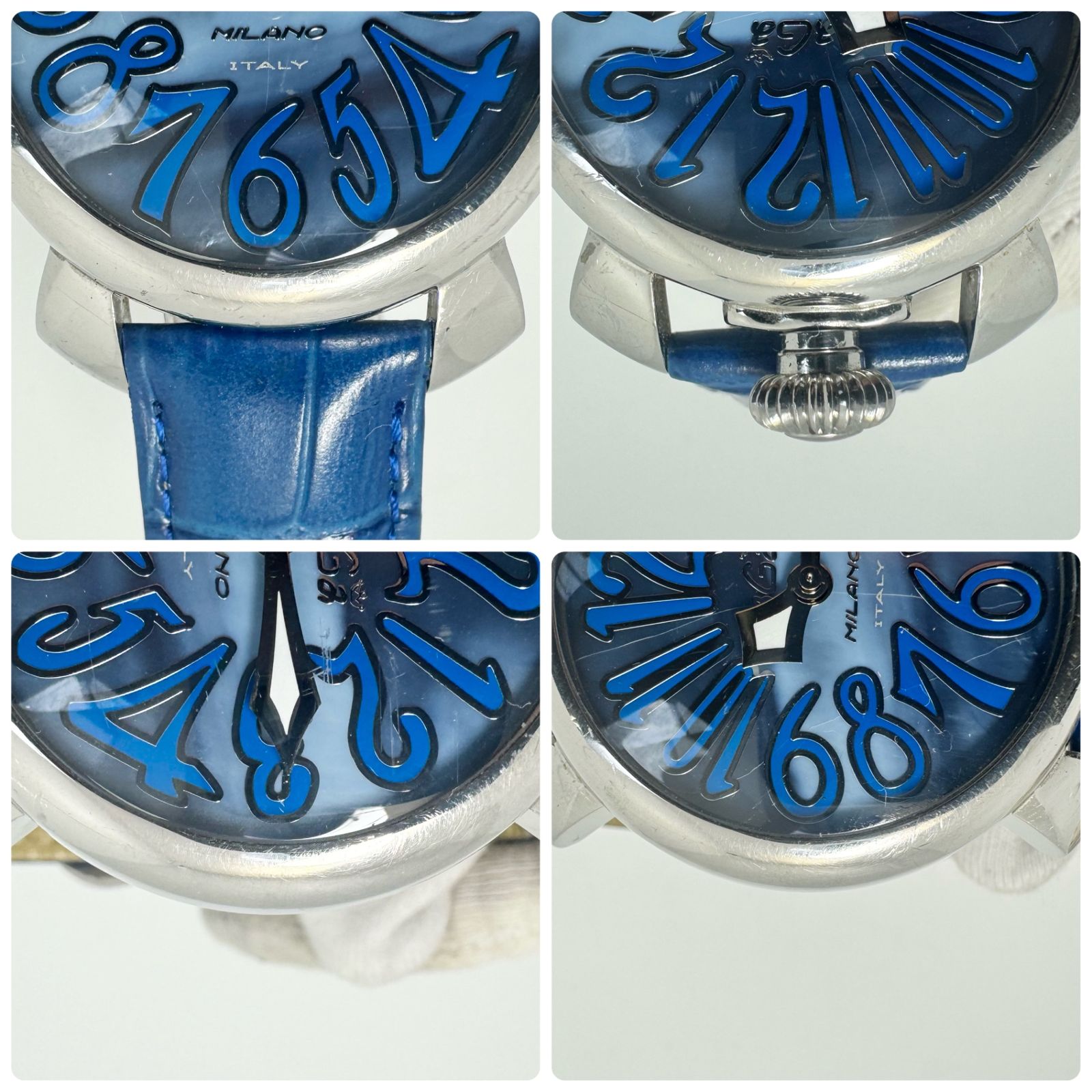 腕時計 メンズ レディース ガガミラノ GaGa MILANO マヌアーレ 40MM