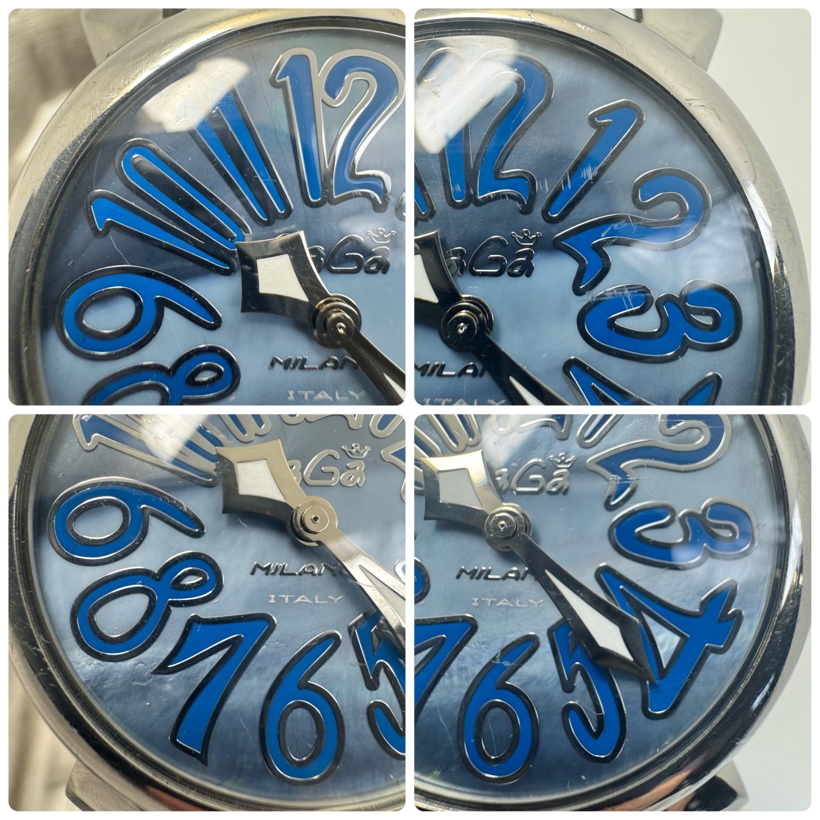 腕時計 メンズ レディース ガガミラノ GaGa MILANO マヌアーレ 40MM