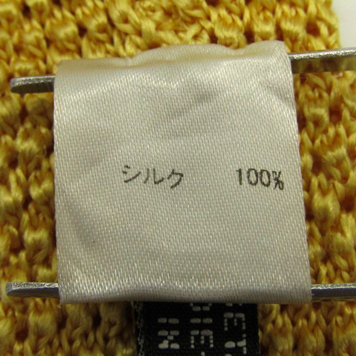 フランコバッシ ブランド ネクタイ ニットタイ 無地 シルク PO メンズ