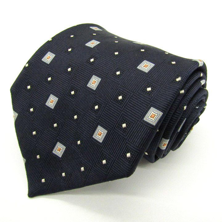 チャップスラルフローレン ブランド ネクタイ ドット柄 日本製 シルク