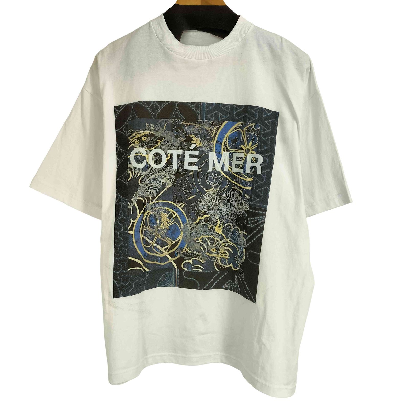コートメール Cote mer 両面プリント S/S Tシャツ メンズ 表記無 MER 