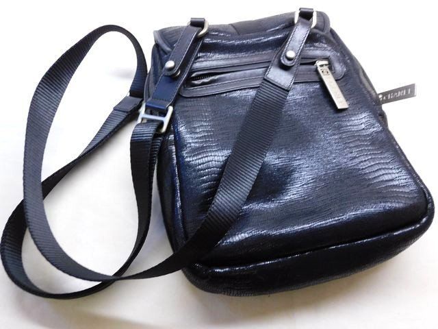 CHANEL シャネル スポーツライン □ リザード型押し ショルダーバッグ