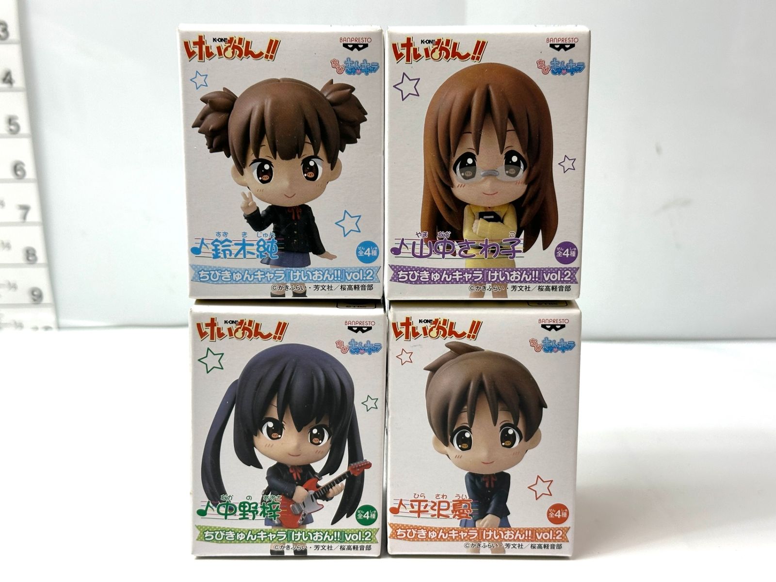 ちびきゅんキャラ けいおん！！vol.2 / vol.3 全8種コンプリートセット 