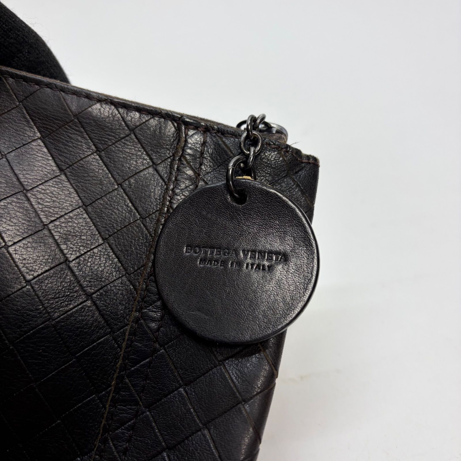 3818 BOTTEGA VENETA ボッテガヴェネタ ポーチ 小物入れ ダーク 